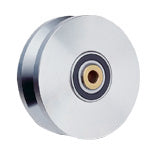 HT5000V V-Groove Wheel: Heat-Treated Zinc Plated 6" (LIFTMASTER)